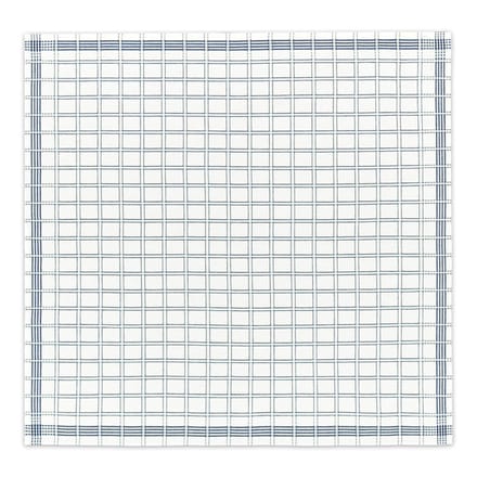 DDDDD - Nation - Theedoek - Set van 6 - Katoen - Dobby weefsel - 65x65 cm - Blauw