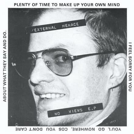 External Menace - No Views (7" Single)