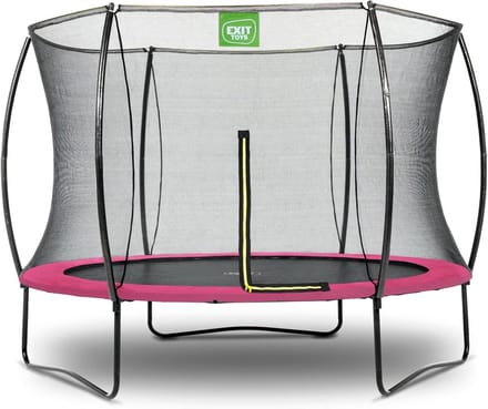 Ronde Trampoline Ø244cm met Veiligheidsnet - Compact en Veilig Tuinteckel voor Kinderen