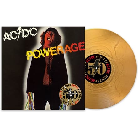 AC/DC- Powerage (50th Anniversary Gold Vinyl)