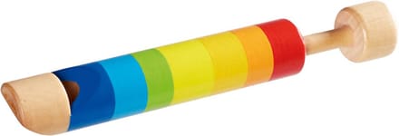 GOKI Speelgoedinstrument - Sliding Flute - L16,5Cm - Gekleurd Hout - 3 Jaar