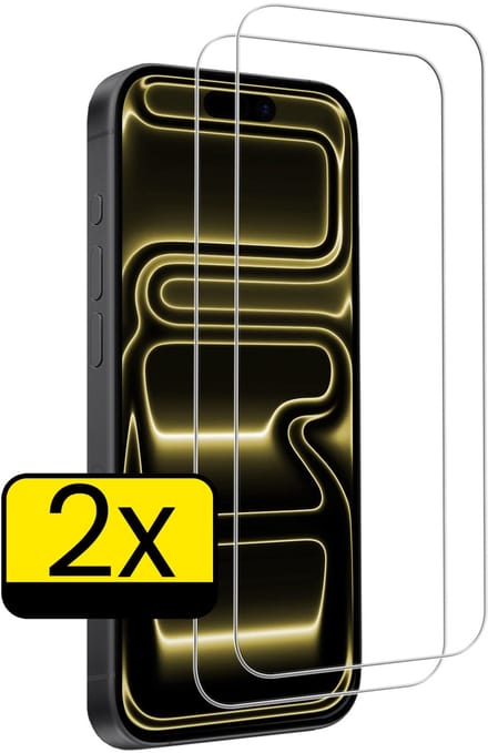Screenprotector - Geschikt voor Apple iPhone 17 Pro Max - 2 Stuks - Volledige Dekking - Beschermglas - Gehard Glas - Tempered Glass - Screen Protector