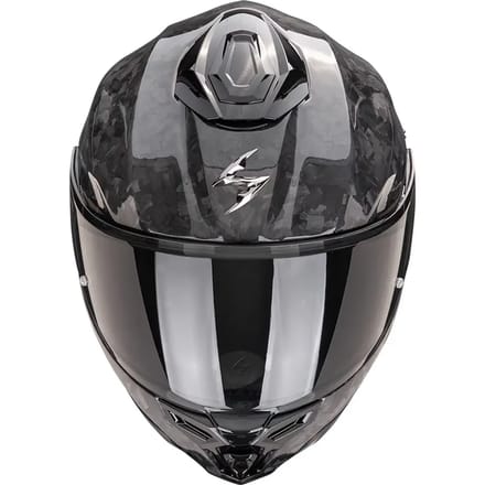 Volle motorhelm Scorpion Exo-1500 Carbon Solid Onyx