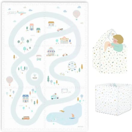 Tapis de jeu puzzel en huisje Play&Go Village