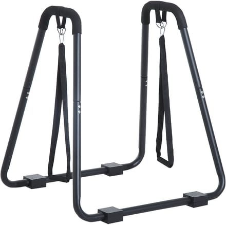 HOMCOM standaard – staal – 90L x 81B x 92,5H cm – zwart