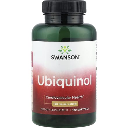 Ubiquinol, 100 mg, 120 zachte capsules