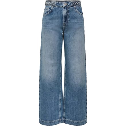 ONLY - ONLHOPE HW BRAIDED WIDE DNM SIK - Meisjes - Jeans
