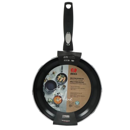 Beka Pro Induc Koekenpan - Ø 22 cm - Braadpan - Keramische antikleeflaag - PFAS-vrij - Geschiktvoor inductie - Zwart