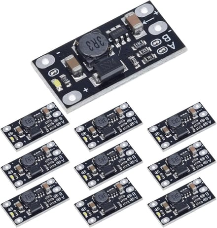 Dailygoody - Mini Boost Module - DC DC Step Up Converter - 10 stuks - Voedingsmodule voor Elektronica - Universieel voor 3,7V naar 12V