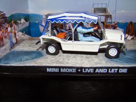 MINI MOKE JAMES BOND 'LIVE AND LET DIE' 1973 1:43