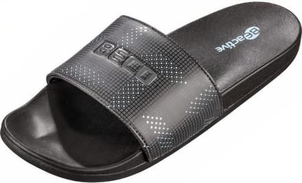 Beco Badslippers - Unisex - Eva - Zwart - Maat 42
