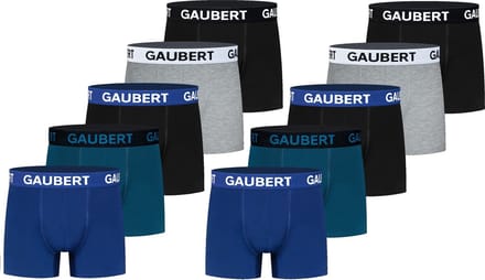 Gaubert - Heren Boxershorts 10-Pack - Multicolor - premium katoen - Maat L