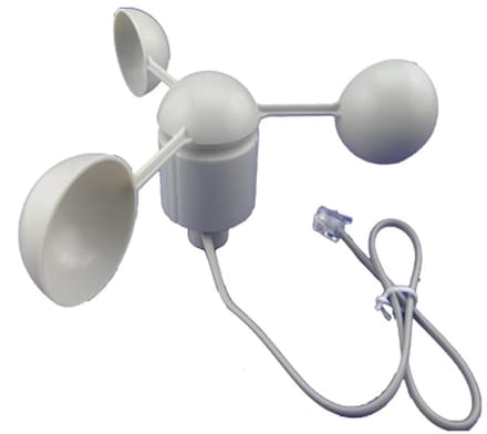 Weerstation Wind Sensor - Windsnelheid Meter - Weersomstandigheden Monitoren - Ultrasone Sensor - 1 cm - One Color