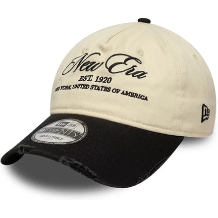 New Era Wash Distress 9twenty Af Newera Pet Beige