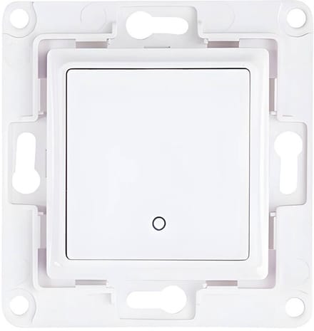 Shelly Wall switch 1 - white Wandtoets Shelly