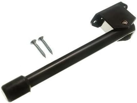 Deurstops - Deurvastzetters Deurhouders - Deuren Open Houden - Veerbelast Ontwerp - 97 Gram - Zwart