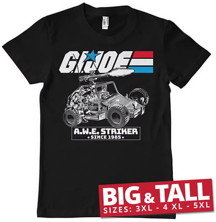 G.I. Joe A.W.E. Striker Big & Tall T-shirt