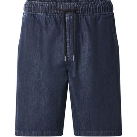 ESMARA MEN Korte heren broek - denim shorts (Donkerblauw, L)