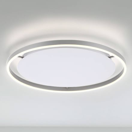 JUST LIGHT. GmbH LED plafondlamp Ritus, Ø 58,5cm, aluminium