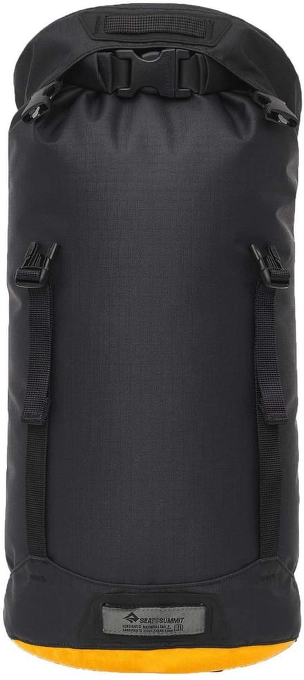 Sea to Summit pakzak Evac Heavy Duty Compression Dry Bag 13L Jet Black zwart