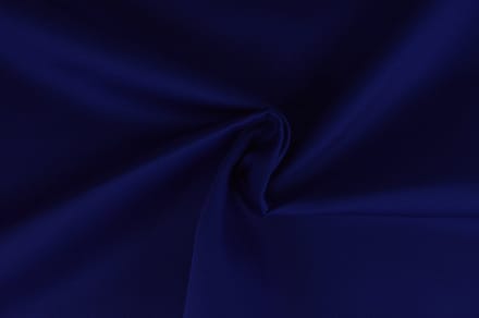 30 meter twill katoen - Blauw - 65% katoen - 35% polyester