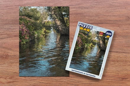 Puzzel Water - Planten - Giethoorn - Legpuzzel - Puzzel 500 stukjes