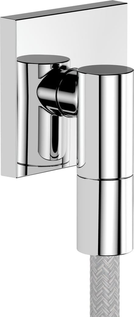 hansgrohe FixFit Fine E muuraansluitbocht zonder terugslagklep chroom