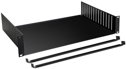 Adam Hall 19" Racklamp 2HE Adapter voor niet 19"-apparatuur - Rack tray