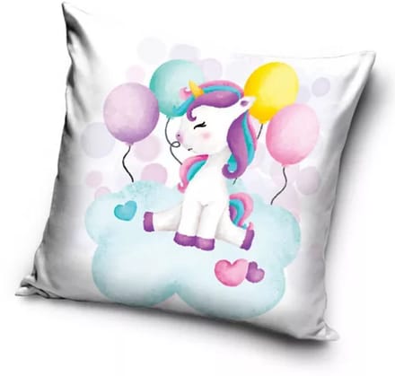 Unicorn kussen Balloons 40 x 40 cm