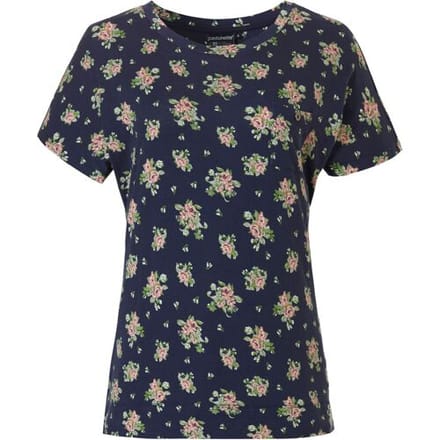 Pastunette pyjama shirt dames - Deluxe - NOS - Blue Flower