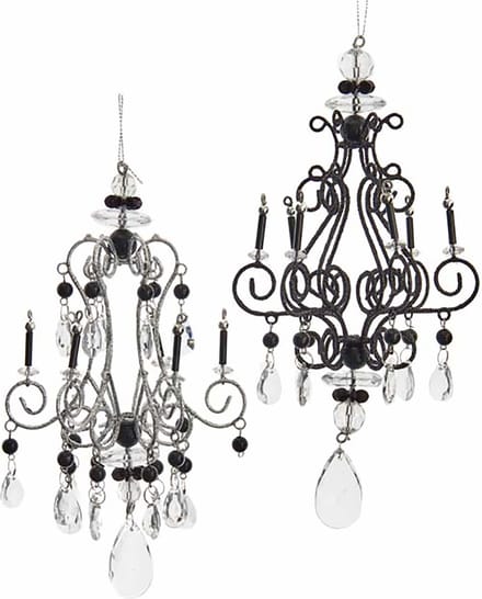 Modern kunststof h21 cm Ornament kerstbal Kurt S. Adler