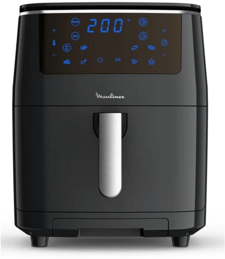Moulinex AL201810 friteuse Enkel 6,5 l Heteluchtfriteuse Zwart