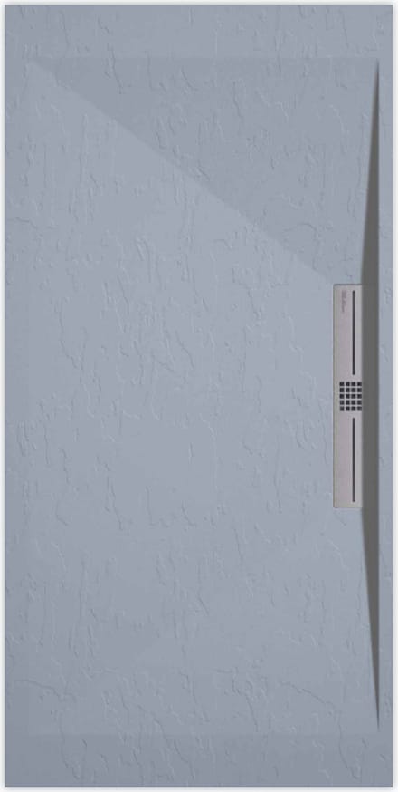 Sanifun douchebak Stone Side Gray Slate 1100 x 900 S