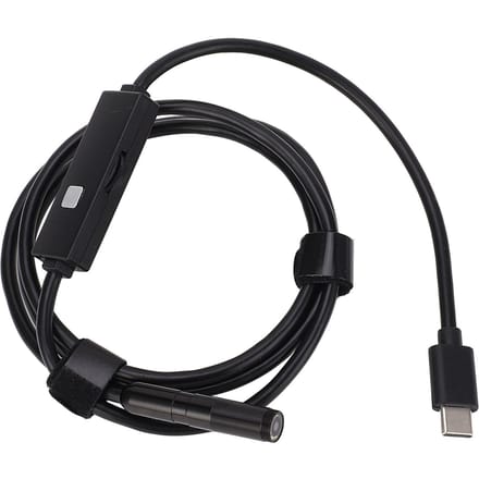 Endoscoop Camera 2MP 1920P HD Boroscoop Tool met 8 Instelbare LED-lampjes 7.9mm IP67 Waterdicht 1m / 3.3ft black