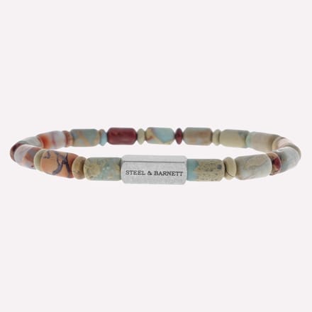 Steel & Barnett Size M Stones colourful aqua