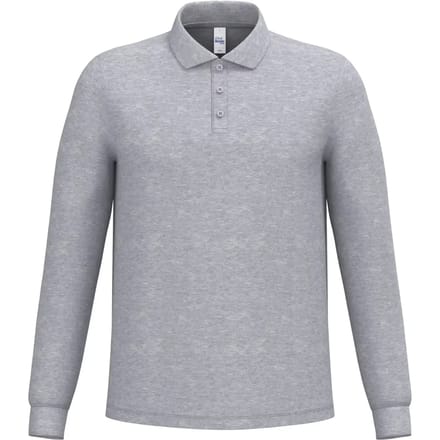 Polo met lange mouwen iDeal Basic Brand