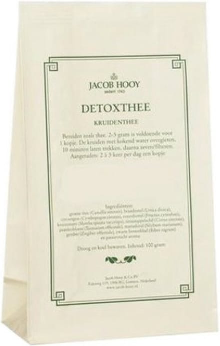 Jacob Hooy Detox Kruidenthee - 100 gr