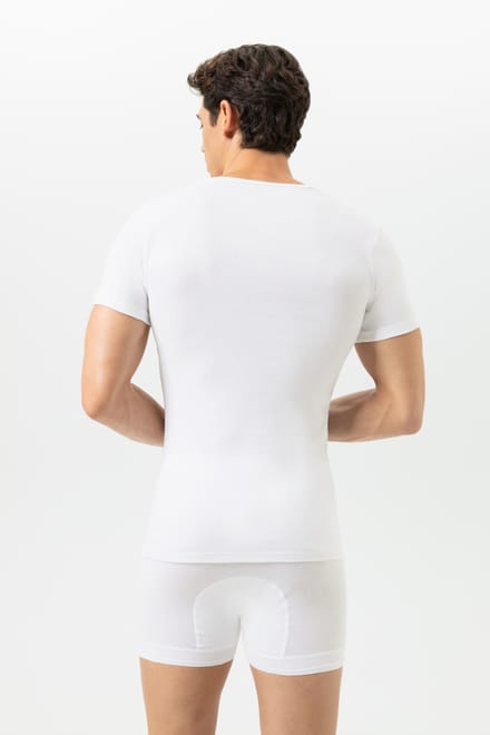 mey Herren Shirt Met V-Hals Serie Noblesse