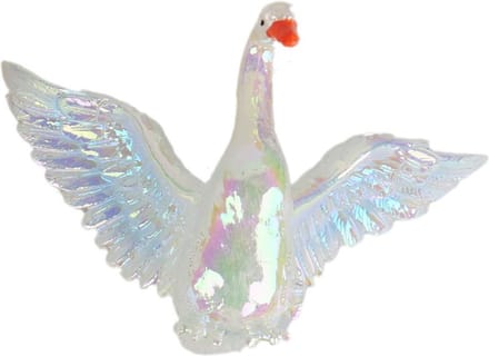 Gans Acryl kersthanger - Kurt S. Adler