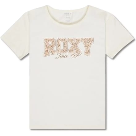 Roxy Lily Night Regular Fit T-shirt Met Korte Mouwen Beige 8 Years Meisje