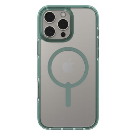 ZAGG Santa Cruz Snap Case met MagSafe voor de Apple iPhone 16 Pro Max - Clear / Green