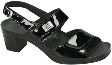 Vital -Dames - zwart - sandalen - maat 38