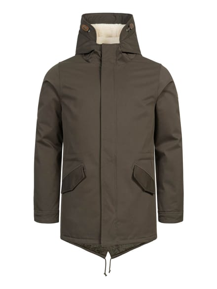 Alessandro Salvarini heren winterparka met teddovoering en capuchon