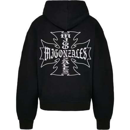 Oversized sweatshirt met capuchon MJ Gonzales MJG Heav Iron Cross