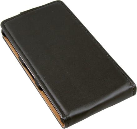 Flipcase voor Sony Xperia Z3 Compact zwart ultradun