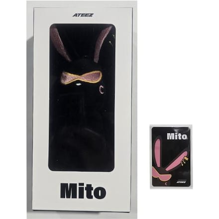 Ateez Mito Poppen Sleutelhanger (Gouden Uur Deel 1) white