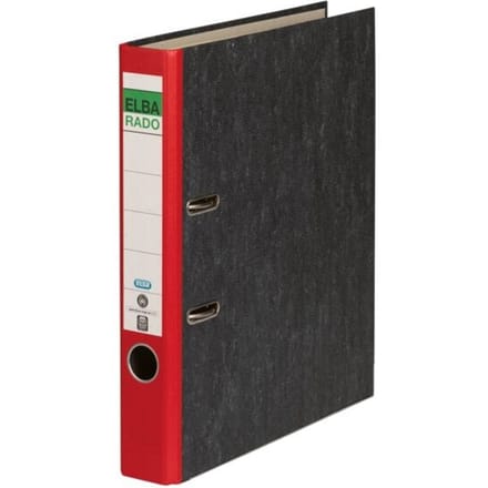 Rado - A4 - Aluminium - Cardboard - Black - Red - 280 sheets - 5 cm - 285 mm