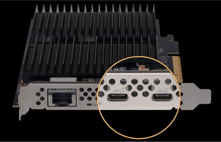 Sonnet McFiver PCIe Card - Multifunction Adapter Card with Dual M.2 NVMe SSD Slots, 10Gb Ethernet and Two 10Gbps USB-C Ports