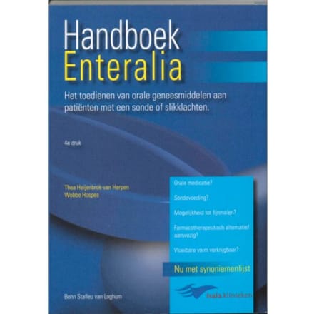 Handboek Enteralia - T. Heijenbrok-van Herpen