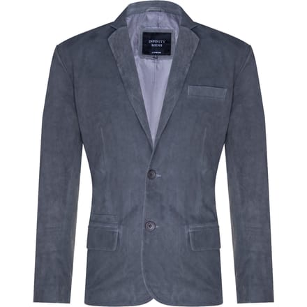 Blazer suède jas Zachte Italiaanse leren jas